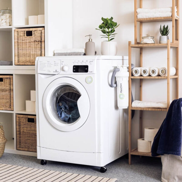 Full-Automatic Compact Washer with Wheels, 1.6 cu. ft, 11 lbs capacity with 6 Wash Programs Washer - Imagen 3