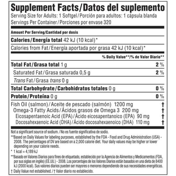 Aceite de Salmón de Alaska 320 Unidades - Imagen 4