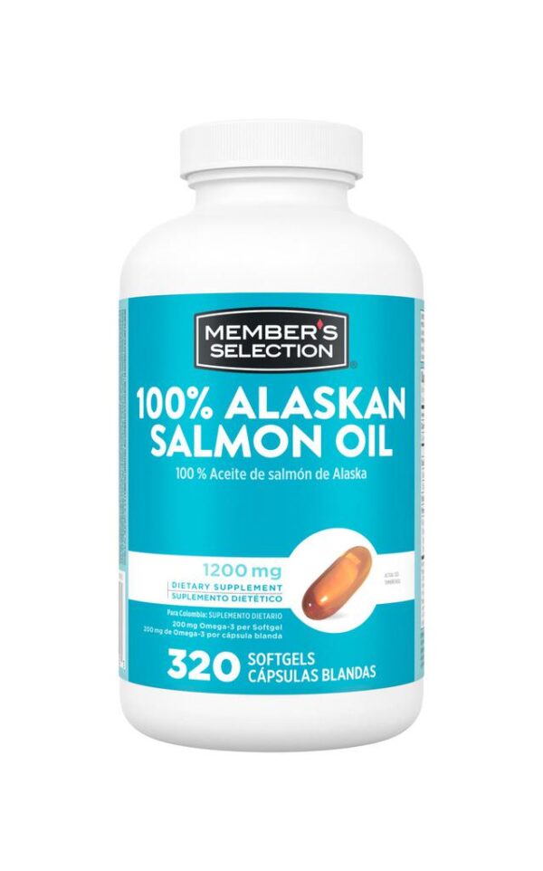 Aceite de Salmón de Alaska 320 Unidades