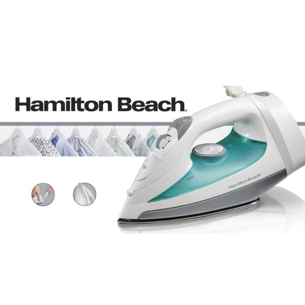 Plancha Hamilton Beach con vapor, rociador y golpe de vapor. - Imagen 2