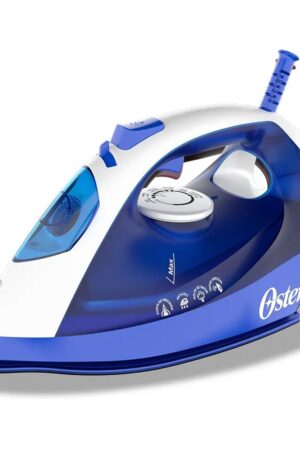 Plancha Oster con vapor, rociador, golpe de vapor y antiadherente.