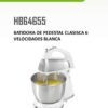 Batidora Hamilton Beach con tazon de acero inoxidable.