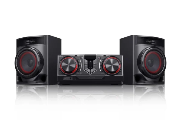 Equipo de sonido marca LG de 5500 watts de potencia. Ahorre al visitar la tienda.