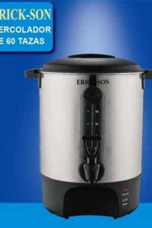Cafetera Erickson de 60 tazas.