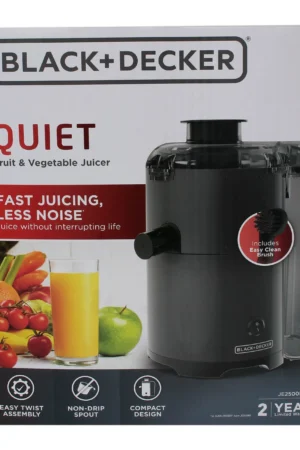 Extractor de Jugo Black+Decker.