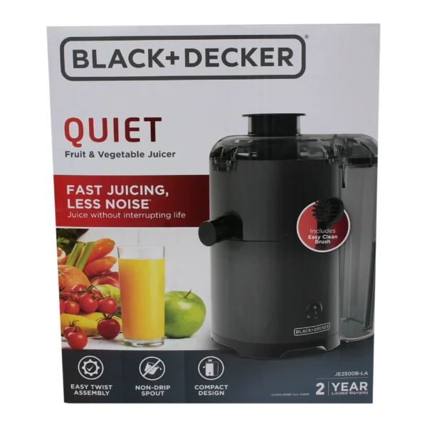 Extractor de Jugo Black+Decker.