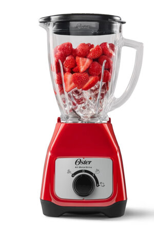 Licuadora Oster vaso de vidrio, 550 watts de potencia y rendimiento máximo de 800 watts. Ahorre al visitar la tienda.