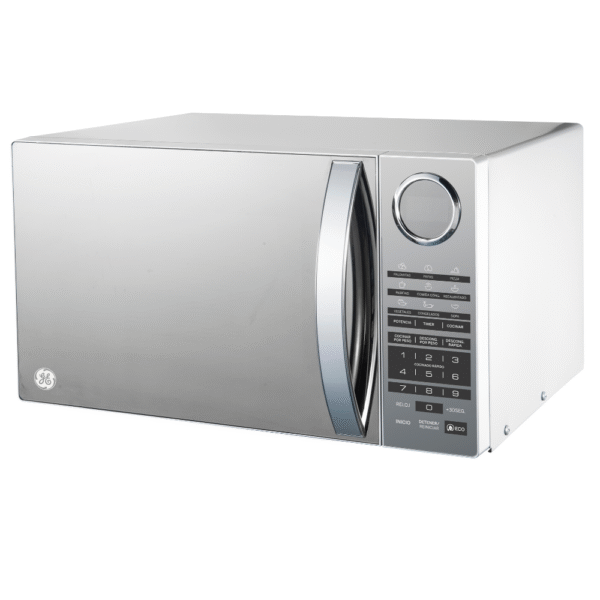 Microondas G.E. de 0.9', sistema ECO de ahorro de energía.