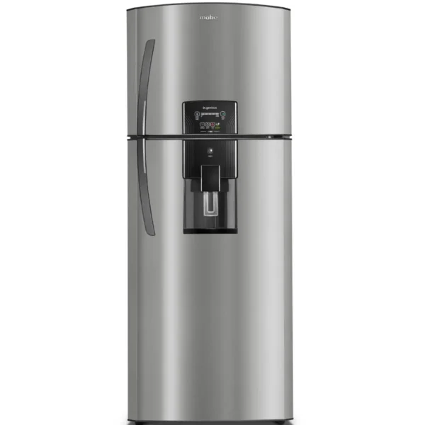 Refrigerador Mabe de 14' con controles externos de temperatura, ahorro de energía.
