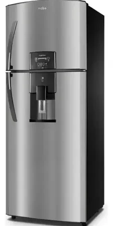 Refrigerador Mabe de 16' con controles externos de temperatura, ahorro de energía.
