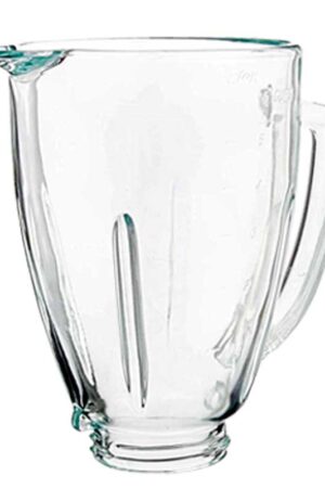 Vaso Oster redondo de vidrio para licuadora.