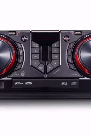 Equipo de sonido marca LG de 8100 watts de potencia.