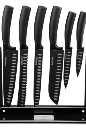 Set de Cuchillos Cuisinart 7 Piezas con Soporte Elegante