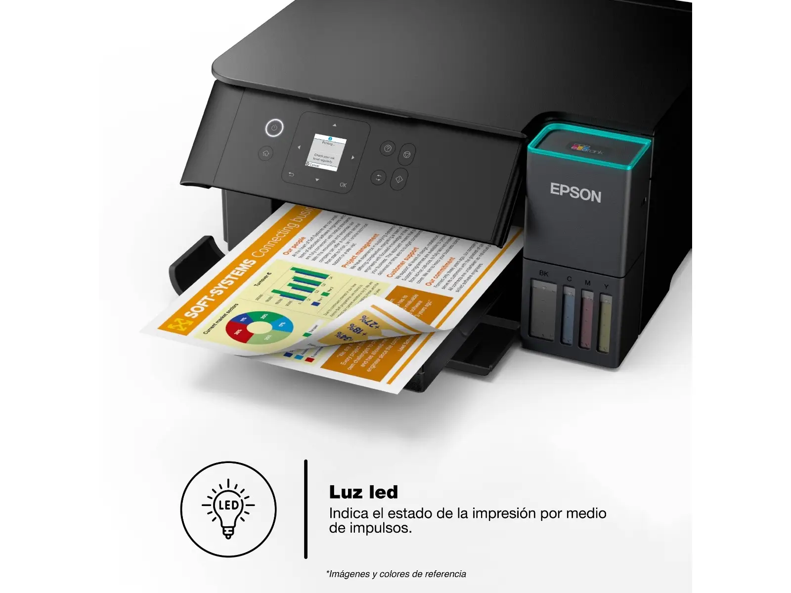 Epson EcoTank L4360 - Escáner / Impresora / Copiadora - 110V - Imagen 4