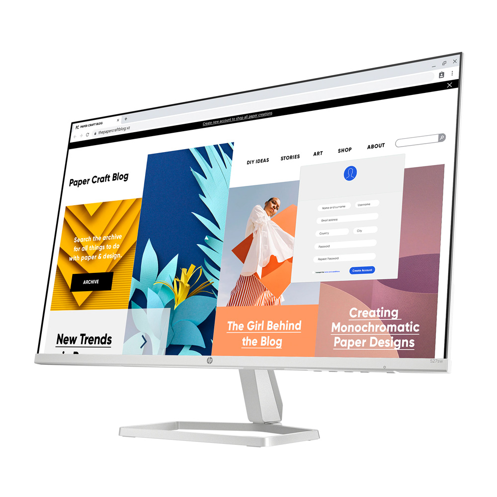 HP - 27" - 1920 x 1080 - Imagen 3