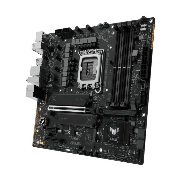 TUF Gaming B760M-PLUS WiFi II Tarjeta Madre Micro-ATX, LGA1700, DDR5, PCIe 5.0, Wi-Fi 6 - Negro - Imagen 3